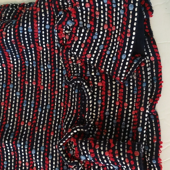 Janie and Jack Girls Red white and blue ruffle skirt - Picture 2 of 13